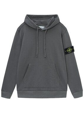 Stone Island Gray Hoodie